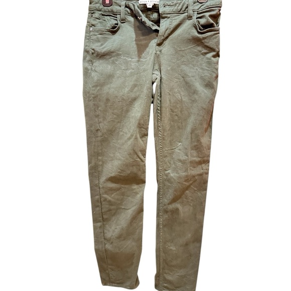 Alice + Olivia Denim - Alice and Olivia Chic Olive Skinny Pants Size 28